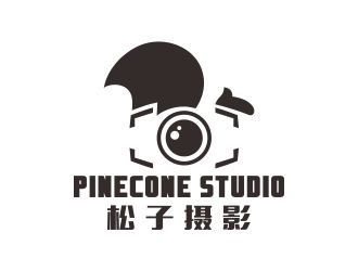 吳志超的松子攝影PINECONE STUDIOlogo設(shè)計