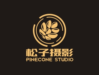 曾翼的松子攝影PINECONE STUDIOlogo設(shè)計(jì)