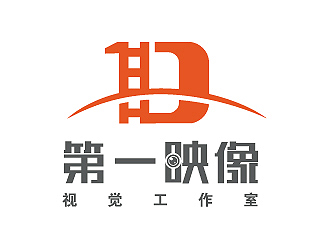 彭波的第一映像視覺工作室標(biāo)志logo設(shè)計