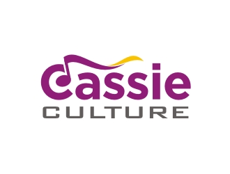 曾翼的英文標志 - Cassie Culturelogo設(shè)計