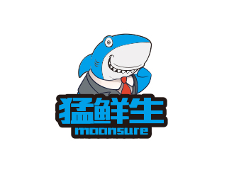 孫金澤的猛鮮生moonsurelogo設(shè)計(jì)