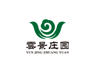 孫金澤的雲(yún)景莊園印章標志logo設(shè)計