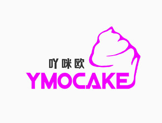 朱兵的吖咪歐YMOCAKE蛋糕logo設(shè)計(jì)