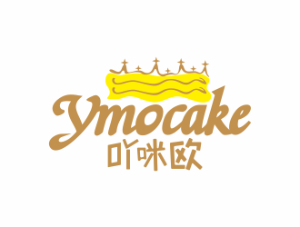 林思源的吖咪歐YMOCAKE蛋糕logo設(shè)計