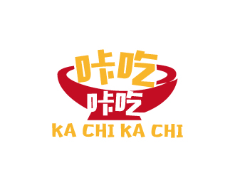 周金進的咔吃咔吃快餐店字體設計logo設計