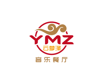 周金進的云夢澤音樂餐廳logo設計logo設計