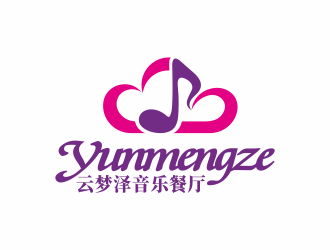 林思源的云夢澤音樂餐廳logo設(shè)計logo設(shè)計