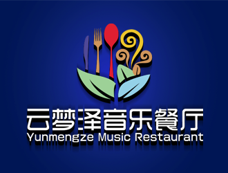 李小俊的云夢澤音樂餐廳logo設計logo設計