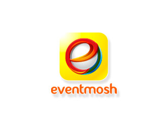 鐘炬的活動時 eventmosh APP圖標logologo設(shè)計