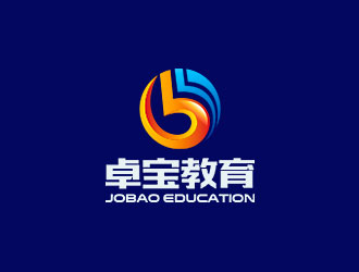 鐘炬的卓寶教育logo設(shè)計(jì)