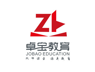 劉彩云的卓寶教育logo設(shè)計