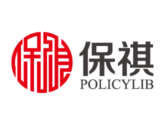 葉美寶的保祺（PolicyLib）logo設計