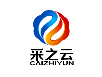 余亮亮的采之云傳媒祥云標志logo設計