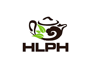 秦曉東的HLPH茶社茶館商標(biāo)logo設(shè)計(jì)