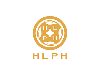 彭波的HLPH茶社茶館商標(biāo)logo設(shè)計