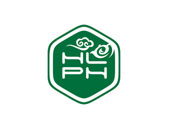 趙鵬的HLPH茶社茶館商標(biāo)logo設(shè)計