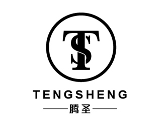 馬偉濱的騰圣有機玻璃工藝制品logo設計