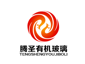 余亮亮的騰圣有機玻璃工藝制品logo設(shè)計