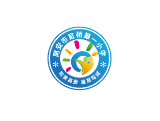 林穎穎的南安市官橋第一小學logo設計logo設計