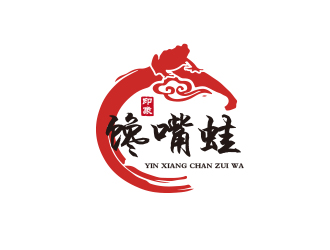 孫金澤的印象饞嘴蛙火鍋店商標(biāo)logo設(shè)計(jì)