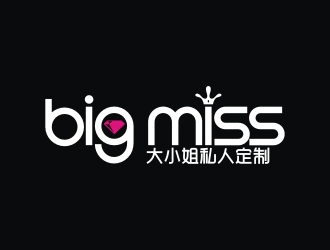 曾翼的鉆石珠寶店-big misslogo設(shè)計