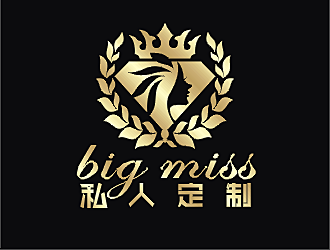 勞志飛的鉆石珠寶店-big misslogo設(shè)計