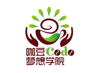 陳曉濱的咖豆夢想學院logo設計