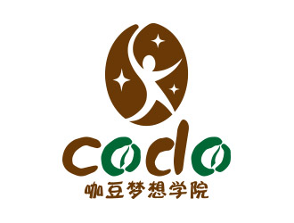 向正軍的咖豆夢想學院logo設計