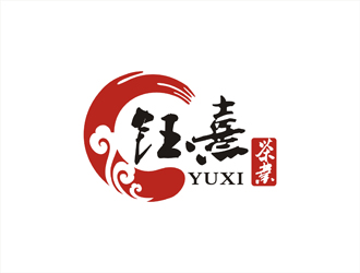 周都響的鈺熹茶業(yè)茶莊logo設(shè)計(jì)