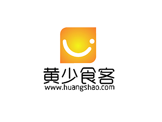 秦曉東的黃少食客 小吃吉祥物卡通標志logo設計