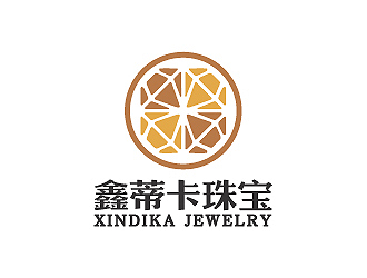 彭波的鑫蒂卡珠寶logologo設計