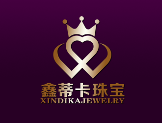 余亮亮的鑫蒂卡珠寶logologo設計