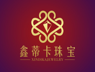 向正軍的鑫蒂卡珠寶logologo設(shè)計(jì)