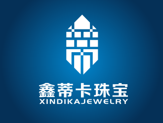 姜彥海的鑫蒂卡珠寶logologo設計