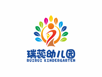 何嘉健的瑞蕊幼兒園logo設(shè)計