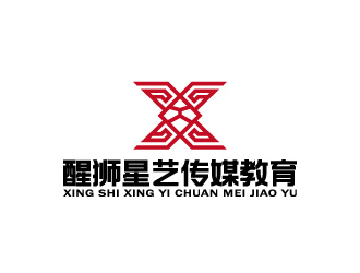 周金進(jìn)的醒獅星藝傳媒教育 動(dòng)物頭像logologo設(shè)計(jì)