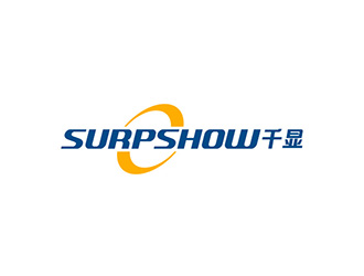 吳曉偉的千顯 SURPSHOW ，標識對稱logo設(shè)計