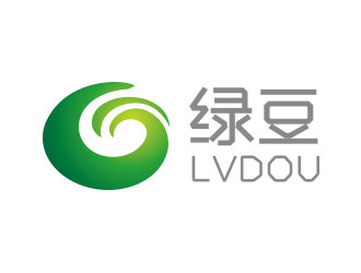 向正軍的綠豆健康金融logologo設計