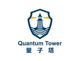 黃安悅的Quantum Tower 量子塔，對稱平衡圖形logo設(shè)計