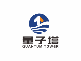 湯儒娟的Quantum Tower 量子塔，對(duì)稱平衡圖形logo設(shè)計(jì)