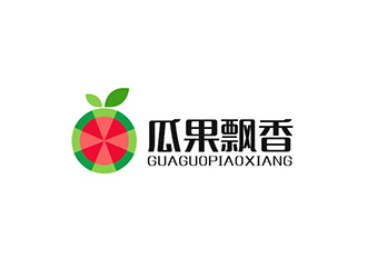 吳曉偉的瓜果飄香零食食品店logologo設(shè)計(jì)