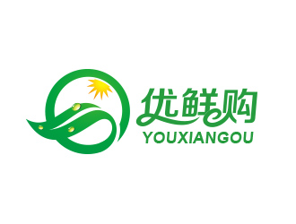 黃安悅的優(yōu)鮮購(gòu)生鮮果蔬logo設(shè)計(jì)logo設(shè)計(jì)