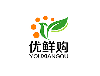 秦曉東的優(yōu)鮮購(gòu)生鮮果蔬logo設(shè)計(jì)logo設(shè)計(jì)