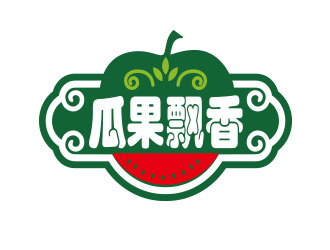 向正軍的瓜果飄香零食食品店logologo設(shè)計(jì)