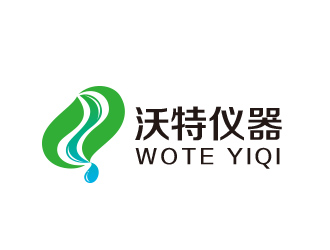 黃安悅的沃特儀器（昆山）有限公司logo對(duì)稱logo設(shè)計(jì)