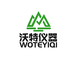 秦曉東的沃特儀器（昆山）有限公司logo對(duì)稱logo設(shè)計(jì)