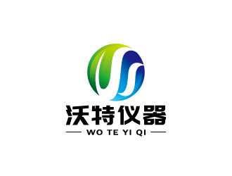 周金進的沃特儀器（昆山）有限公司logo對稱logo設(shè)計