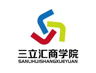 張俊的三立匯商學院對稱logologo設計