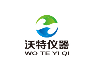 孫金澤的沃特儀器（昆山）有限公司logo對稱logo設(shè)計