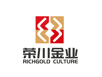 潘樂(lè)的北京榮川金業(yè)文化有限公司(beijing richgold culture co.ltd)logo設(shè)計(jì)